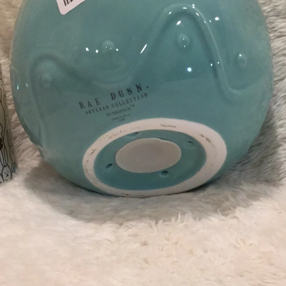 NEW Rae Dunn JELLY BEANS Birdhouse Turquoise VHTF - Picture 6 of 7